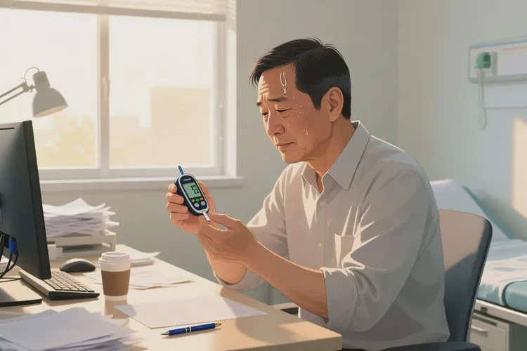 38岁早餐血糖19.8是怎么回事(图1)