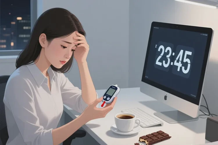 35岁晚餐血糖15点2是怎么回事(图2)