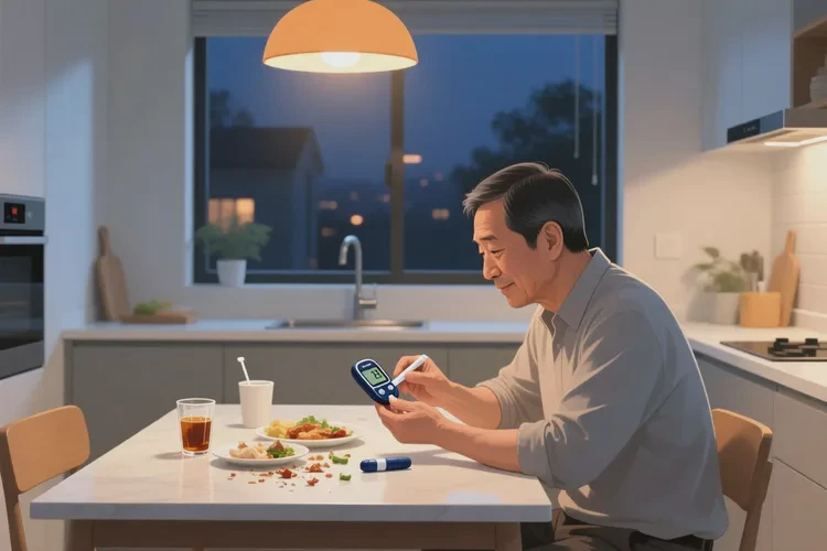 37岁晚上血糖10.4是怎么回事(图1)