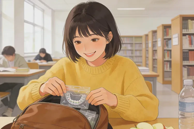 正畸的牙齒發(fā)現(xiàn)有松動(圖3)