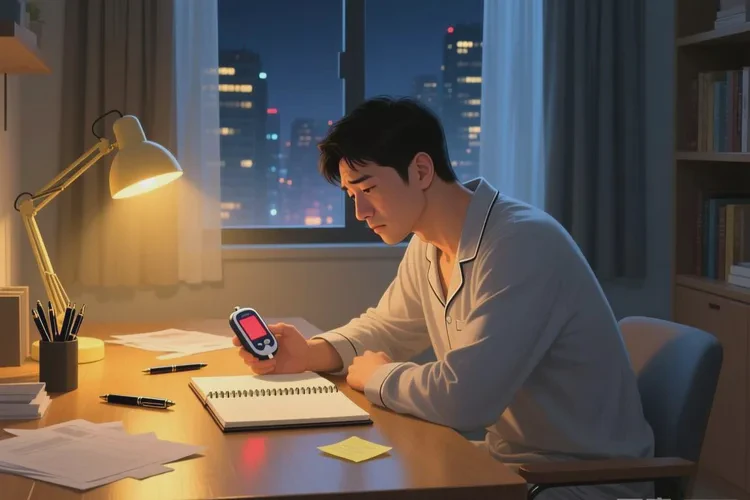 37岁晚上血糖18.2是怎么回事(图1)