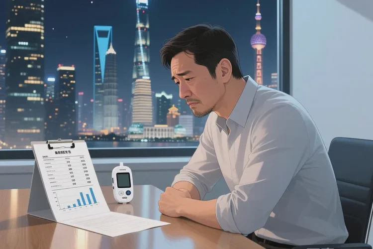 37岁晚餐血糖8点9是怎么回事(图1)