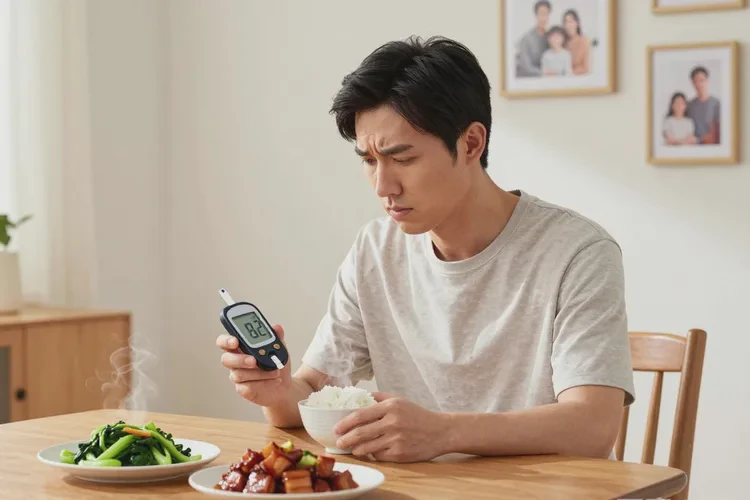 35岁晚餐血糖14.0是怎么回事(图1)