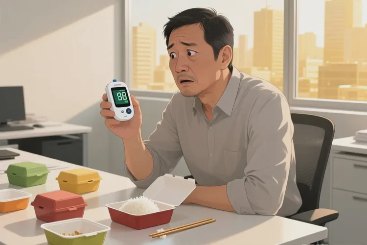 38歲中餐血糖28.9是怎么回事(圖1)