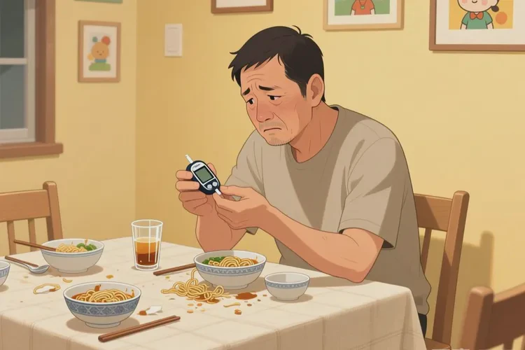 38岁晚餐血糖20.2是怎么回事(图1)