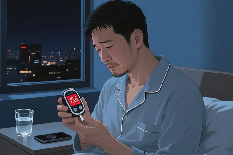 37岁睡前血糖15.6是怎么回事(图1)