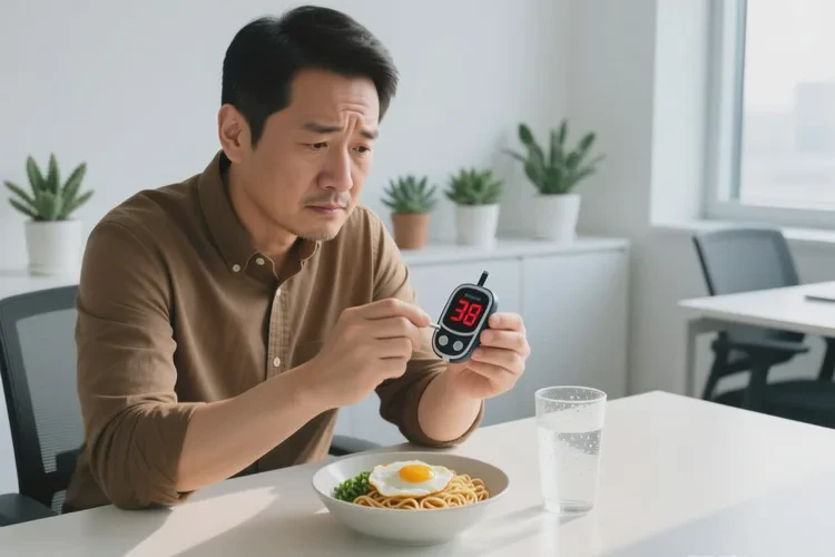 37岁中餐血糖14.1是怎么回事(图1)