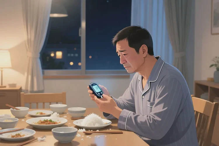 38歲晚餐血糖18點(diǎn)0是怎么回事(圖1)