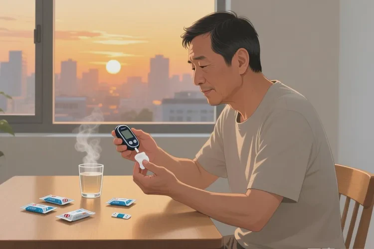 38岁中餐血糖18.9是怎么回事(图1)