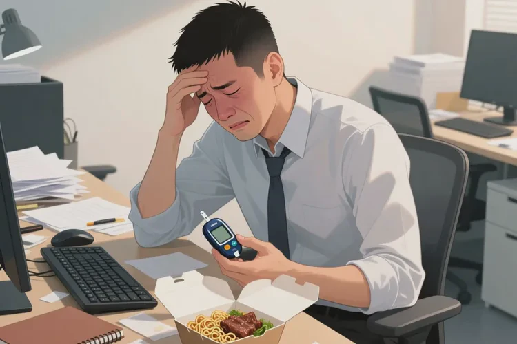38岁中餐血糖3.1是怎么回事(图1)