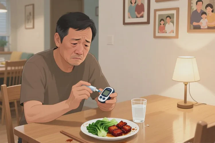 38歲中餐血糖19.1是怎么回事(圖1)