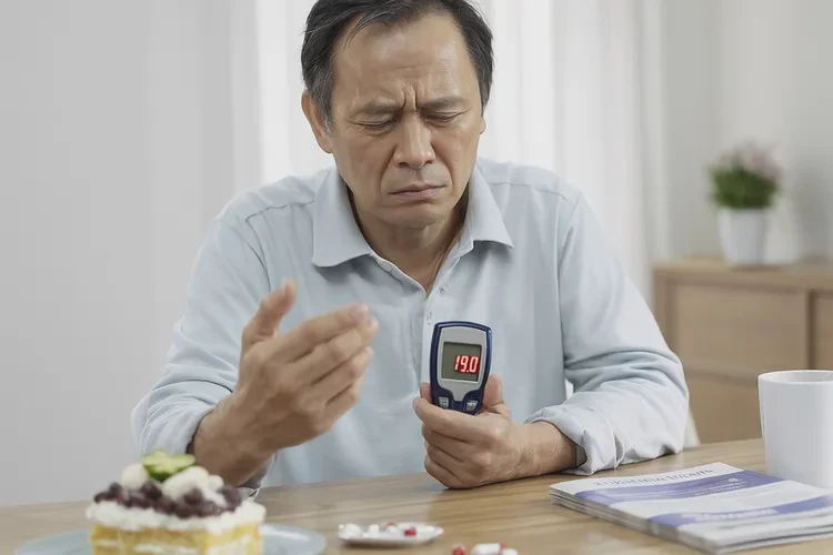 45岁早上血糖19点0是怎么回事(图1)