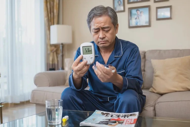 46岁晚上血糖10点7是怎么回事(图1)