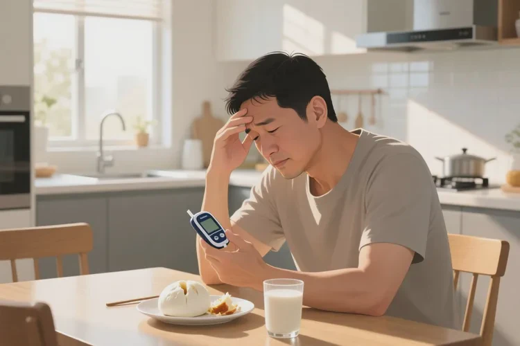 38岁早餐血糖17.2是怎么回事(图1)