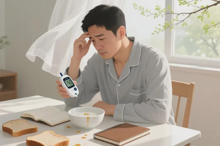 37岁早餐血糖7.4是怎么回事(图1)