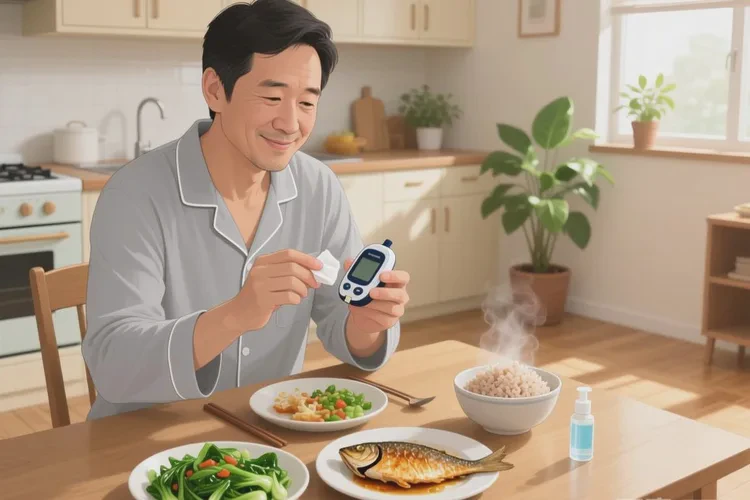 37岁晚餐血糖10.2是怎么回事(图1)