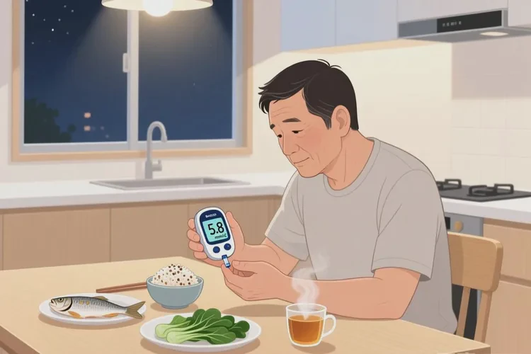 38岁晚餐血糖11.7是怎么回事(图1)