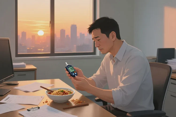 38歲中餐血糖8.5是怎么回事(圖1)