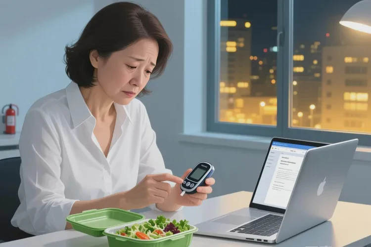 38岁晚餐血糖3点4是怎么回事(图1)