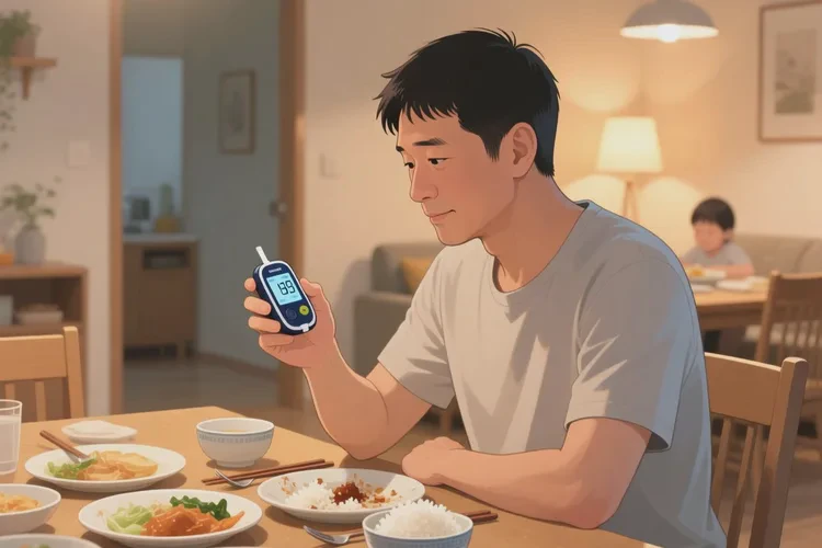 38岁晚餐血糖14.5是怎么回事(图1)