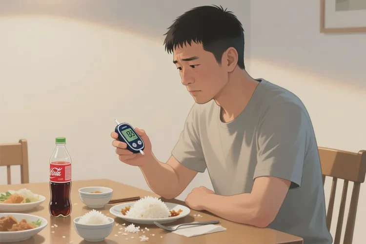 38歲中餐血糖24.6是怎么回事(圖1)