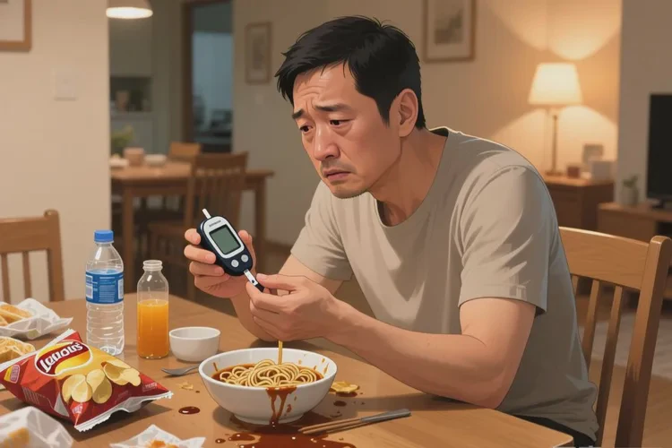 38歲晚餐血糖19點8是怎么回事(圖1)