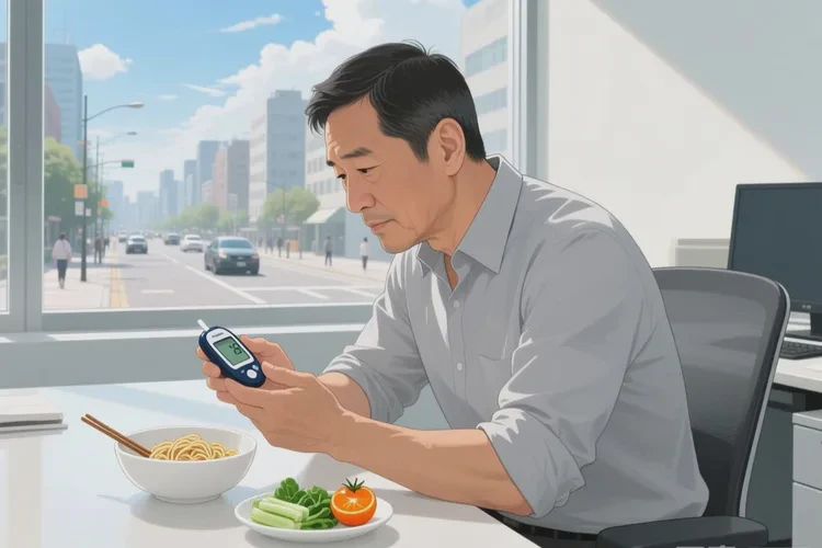 38岁中餐血糖8.2是怎么回事(图1)