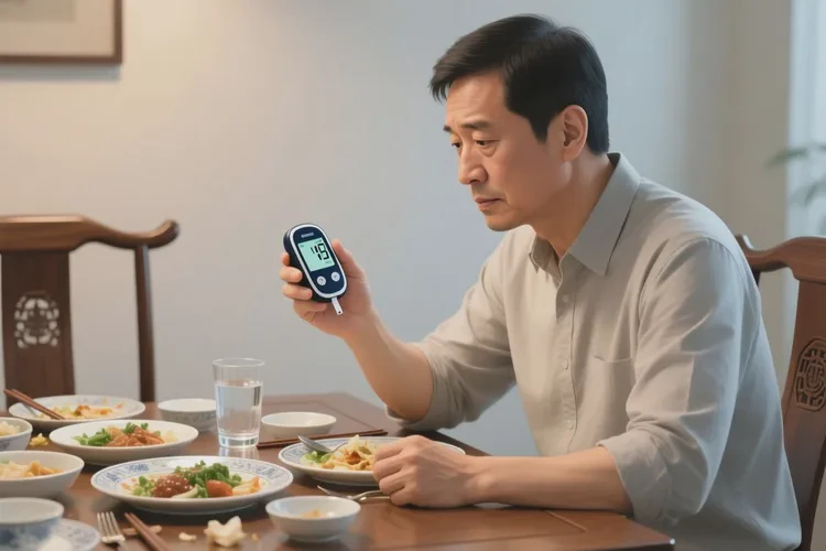 38歲中餐血糖25.8是怎么回事(圖1)