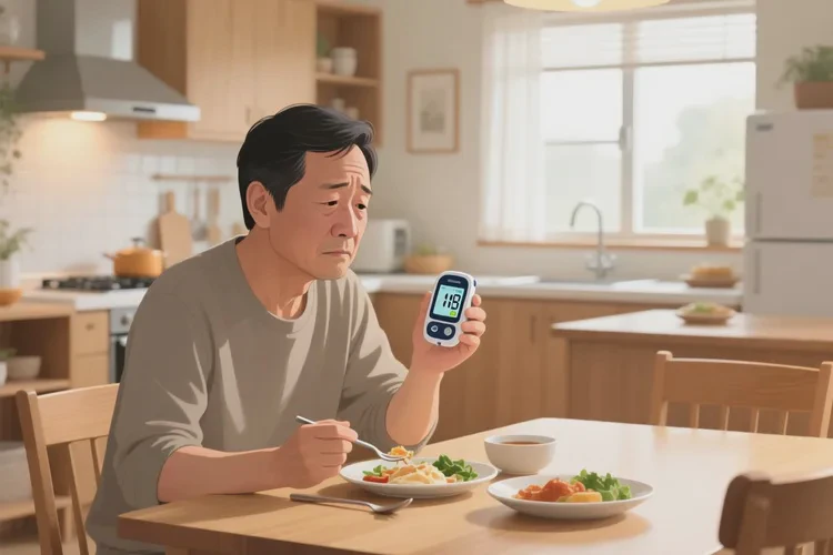 37歲晚餐血糖10點(diǎn)5是怎么回事(圖1)