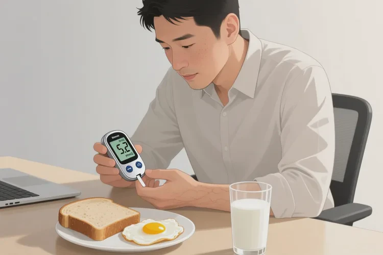 38岁早餐血糖9.2是怎么回事(图1)