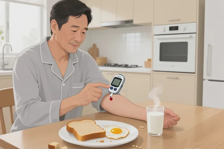 38岁早餐血糖4.3是怎么回事(图1)