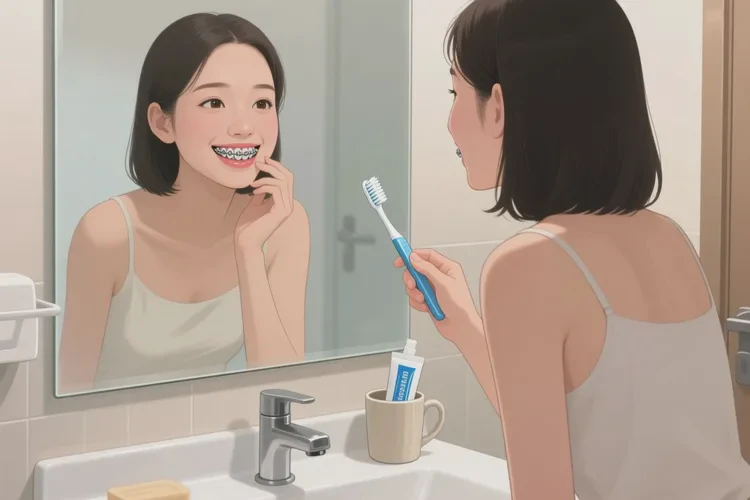 正畸過程中牙齒松動(圖1)