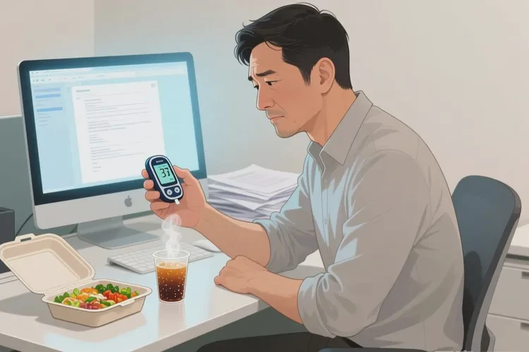 37岁中午血糖9点8是怎么回事(图1)