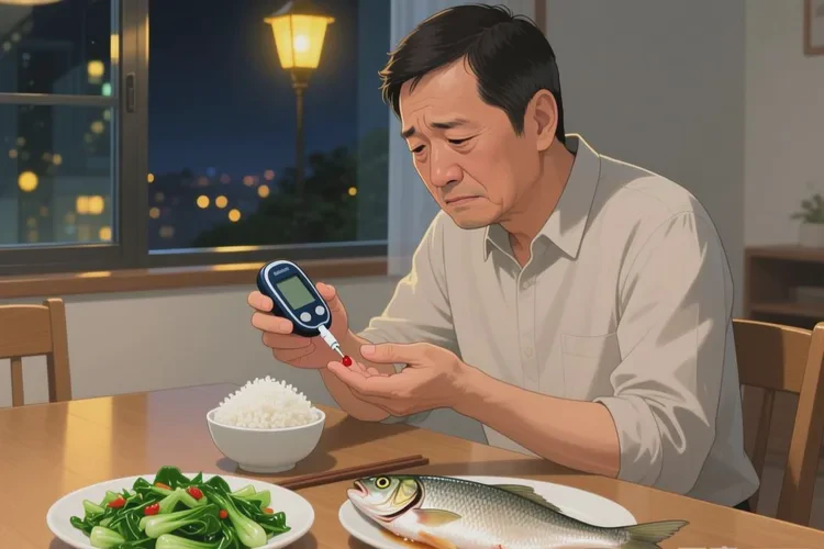 38岁晚餐血糖12点7是怎么回事(图1)