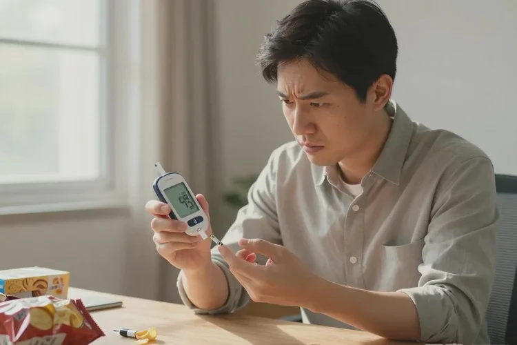 38岁早上空腹血糖13点4是怎么回事(图1)