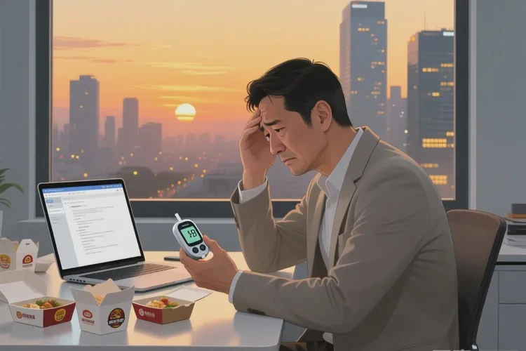 37歲中餐血糖10.1是怎么回事(圖1)