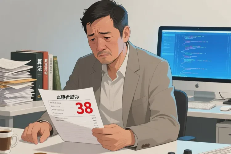 38岁中餐血糖17点3是怎么回事(图1)