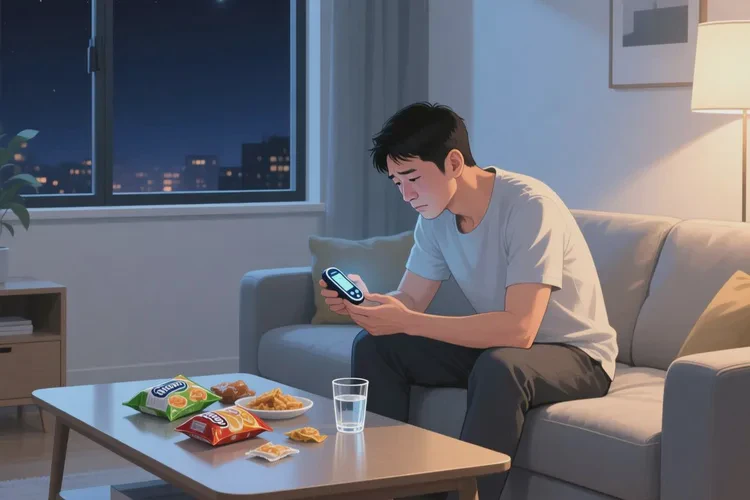 37岁晚上血糖14点8是怎么回事(图1)