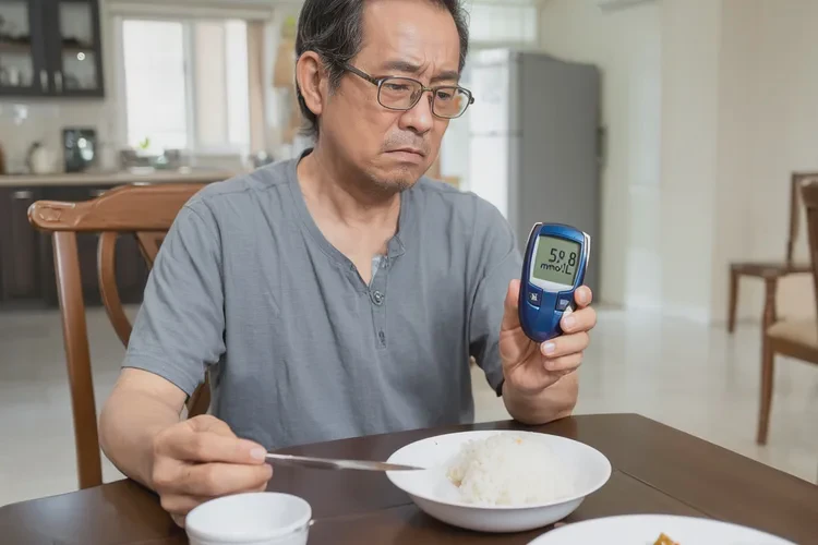 46岁晚餐血糖19.2是怎么回事(图1)