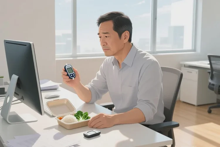 37歲中午血糖18.5是怎么回事(圖1)