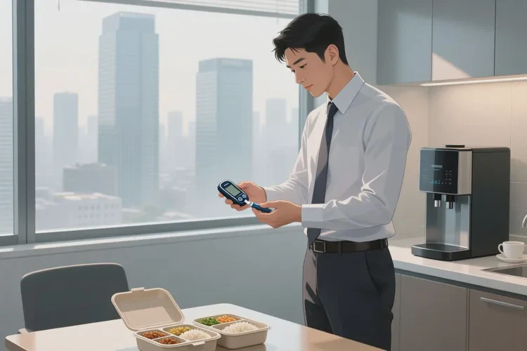 38歲中餐血糖6.5是怎么回事(圖1)