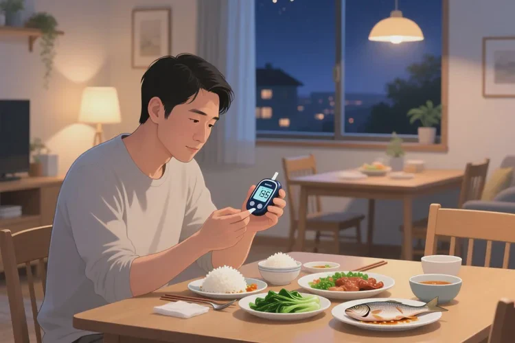 37岁晚餐血糖10点2是怎么回事(图1)