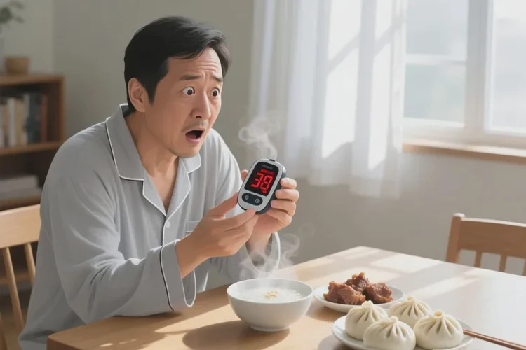 37歲早餐血糖22.4是怎么回事(圖1)