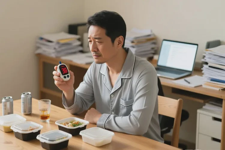 37岁中餐血糖19.4是怎么回事(图1)