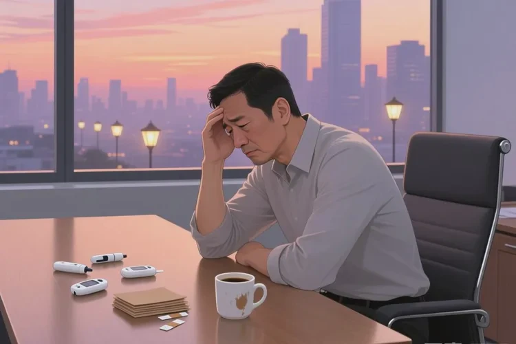 37岁中餐血糖24.3是怎么回事(图1)