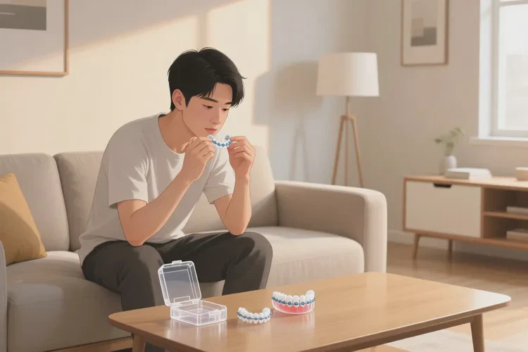 正畸牙齒很松(圖4)