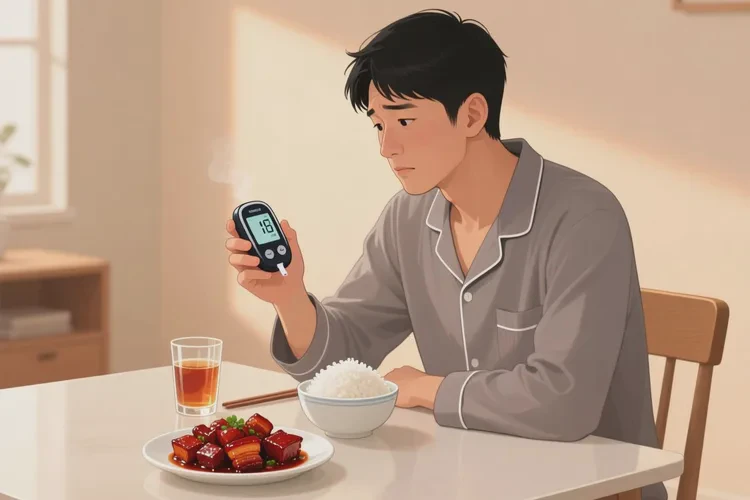 37岁中餐血糖30.3是怎么回事(图1)