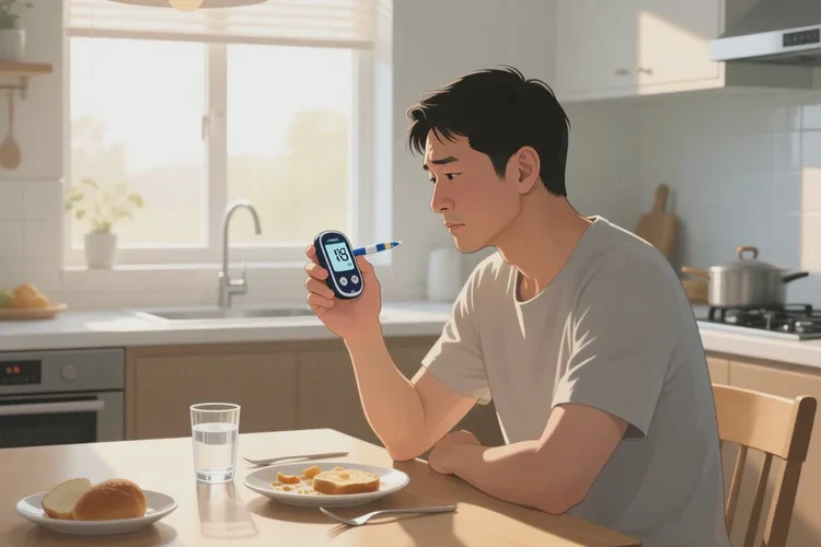 37歲早餐血糖21.7是怎么回事(圖1)