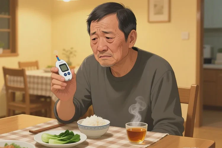 38岁晚餐血糖30.7是怎么回事(图1)