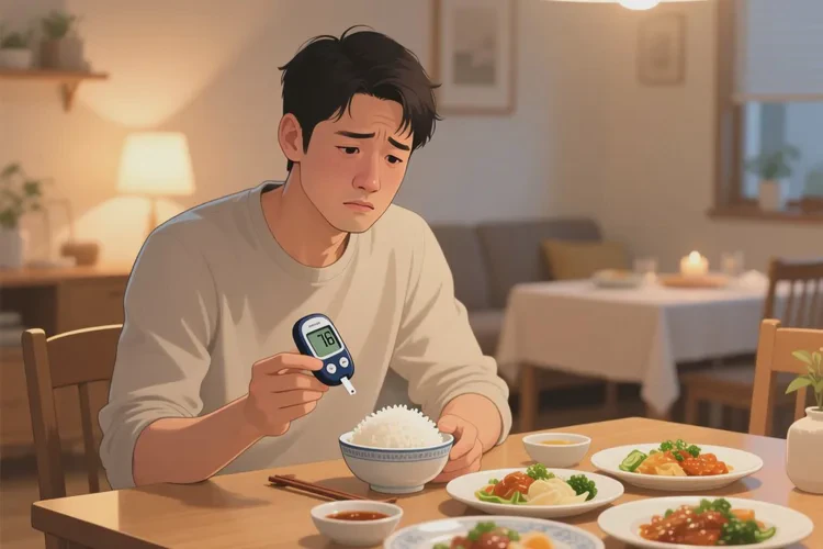 37岁中餐血糖21.7是怎么回事(图1)